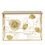 Console avec miroir doré