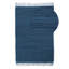Chindi Uni Solid Colour Hand Crafted Hand Braided Blue Area Rug-99999005