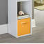 Cubeicals Fabric Basket 28cm Collapsible Storage Cube Drawer with Pull Handle-19614852