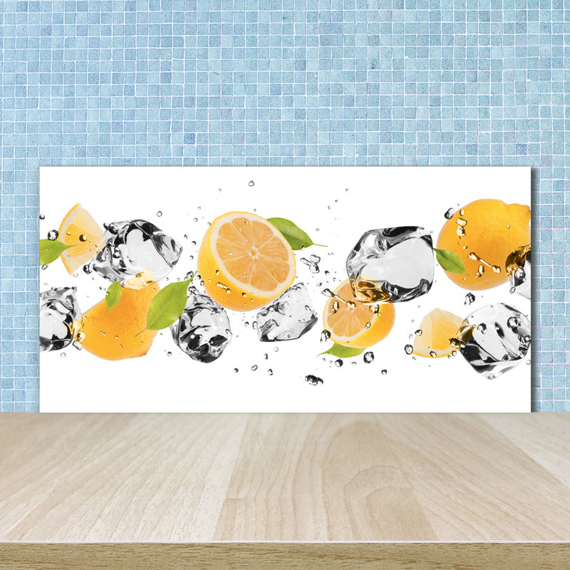 Baney 50cm W x 100cm L Glass Peel and Stick Panel