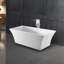 Taylor 66.25'' x 29'' Freestanding Soaking Acrylic Bathtub-49486936
