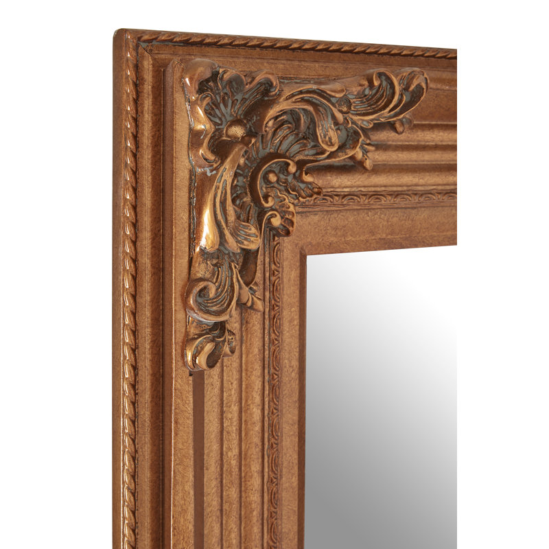 Drane Flat Wall Mirror, Gold