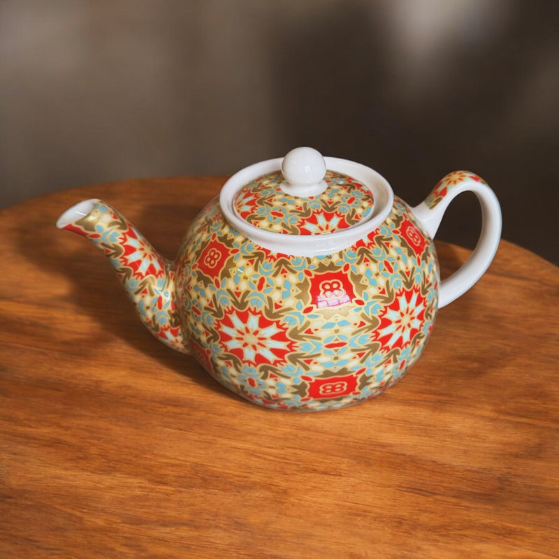Moroccan Tea Byzantine Geometrics 2 Cup Teapot