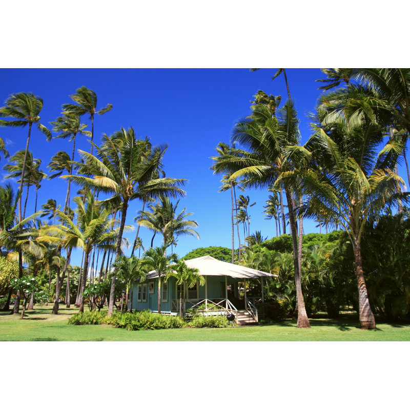 Bordelon Beach Front Resort - Wrapped Canvas Print, 81cm H x 122cm W x 3.8cm D