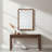 Wavy Rectangle Solid Wood Frame Decorative Mirror-1689097538-1688807630