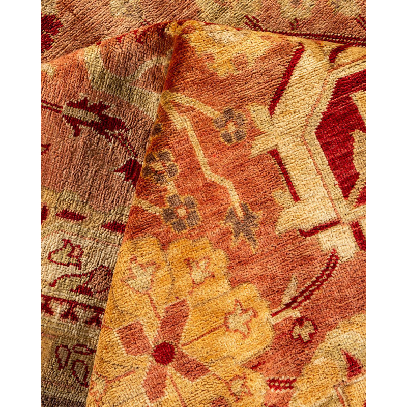 Ottoman One-of-a-Kind 8' 1" X 9' 10" Hand Knotted Area Rug