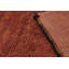Moroccan Hand Knotted Wool Area Rug in Red, White/Cream