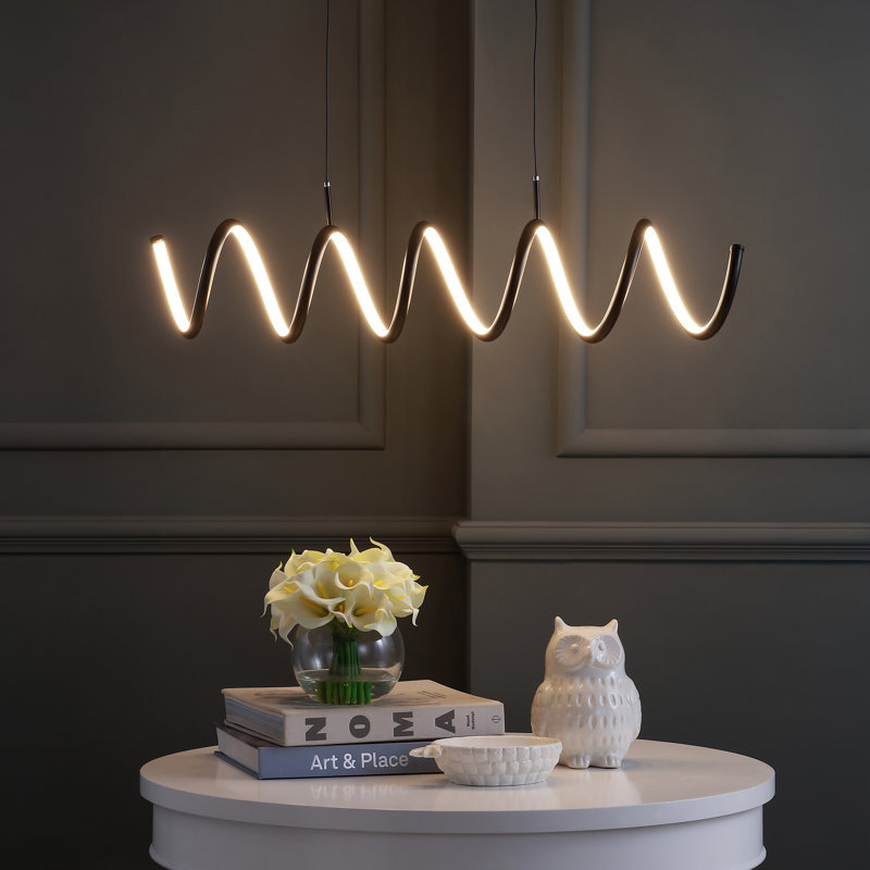 Cumby 1 - Light LED Pendant, Black