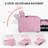 55-inch pull-out two-seater sofa, modern 3-in-1 convertible sofa bed with adjustable backrest and side storage pockets, perfect for the living room, velvet upholstery, comfortable and supportive, pink-224946752