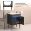 30" Bathroom Vanity with Sink, Radar Sensing Light, Large Storage Space and Metal legs, Wall Mounted Bathroom Vanity Sink