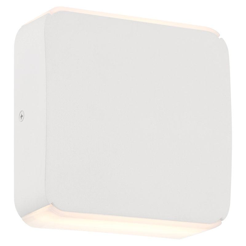 Arialynn Outdoor LED Wall Sconce, White