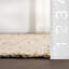 Tapis en jute et coton Helton Farmhouse-48116439