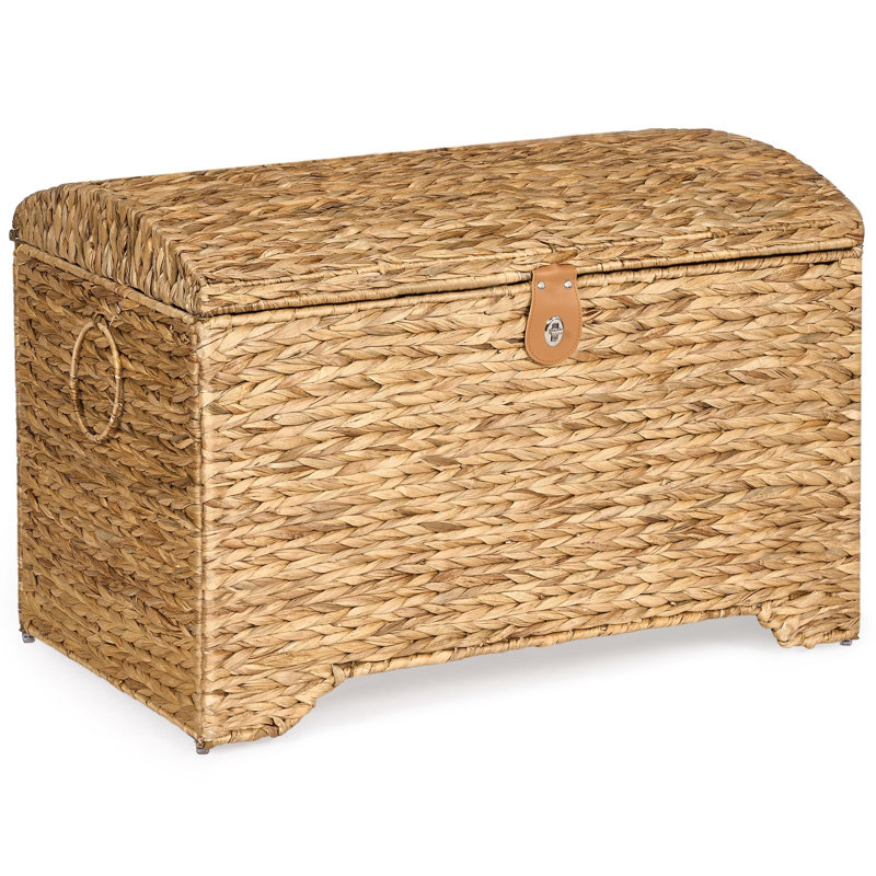 178L Wicker Storage Trunk, Natural