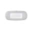 1501.1mm x 718.8mm Soaking Acrylic Bathtub-1583080564