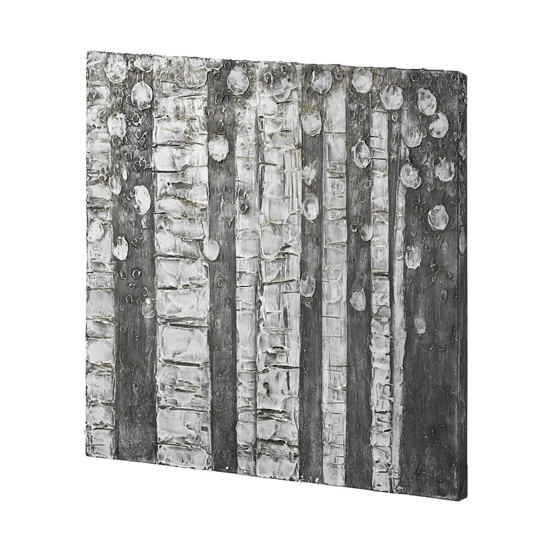 Birch Trees a Framed Art Print