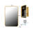 16X24 Inch Recessed Metal Framed Bathroom Storage Cabinet With Mirror And Adjustable Shelves, Matte Gold Glamour, , Fog, Corrosion, -Proof, For Shelf & Stable Construction, , , , -, In-1299325419