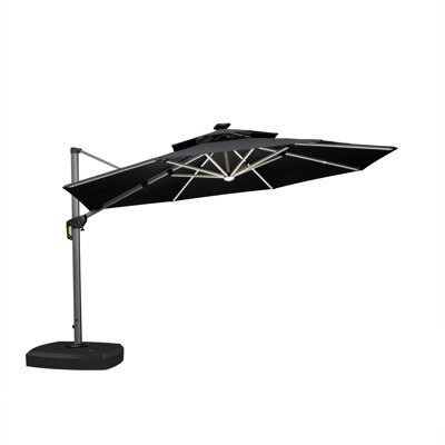 Rohles 144" Cantilever Umbrella with Wheeled Base
