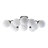 Honniball Frosted Glass Globe Sputnik Semi-flush Mount-1232925726-1230818863