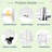 Wood Large Greenhouse Balcony Portable Cold Frame With Wheels, Adjustable Shelves And Openable Roof-122480669