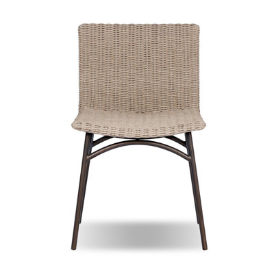 Worley Outdoor Dining Chair-Vintage Coal