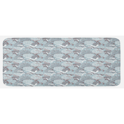 Tapis de cuisine taupe bébé