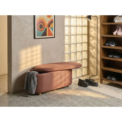 Fabric Upholstered Storage Bench
