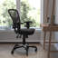  Mid-Back Ergonomic Multifunction Mesh Chair with Polyurethane Wheels-537490121-537490127