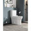 1.1/1.6 Toilet, Ceramic, Elongated, White, Comfortable Height, & Accredited Grade One Ceramic , Package
