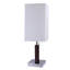 LAMPE DE TABLE EN BOIS CARRÉE DE 26 po H (1 PC / RTC) (0,92 / 5,55)