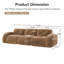Canapé 110 po sans capitonnage 110 po-1148884669-1148884658