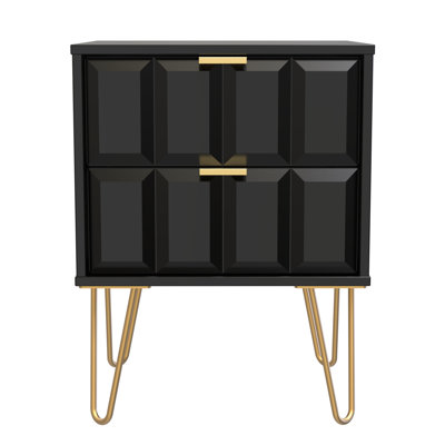 Baudi 45 cm W Bedside Table