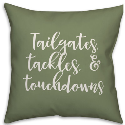  Coussin Tackgates Tackles and Touchdowns