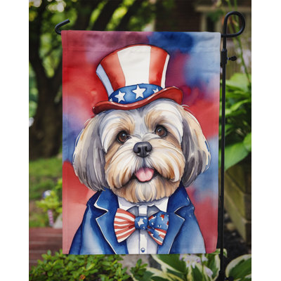 Patriotic American Garden Flag