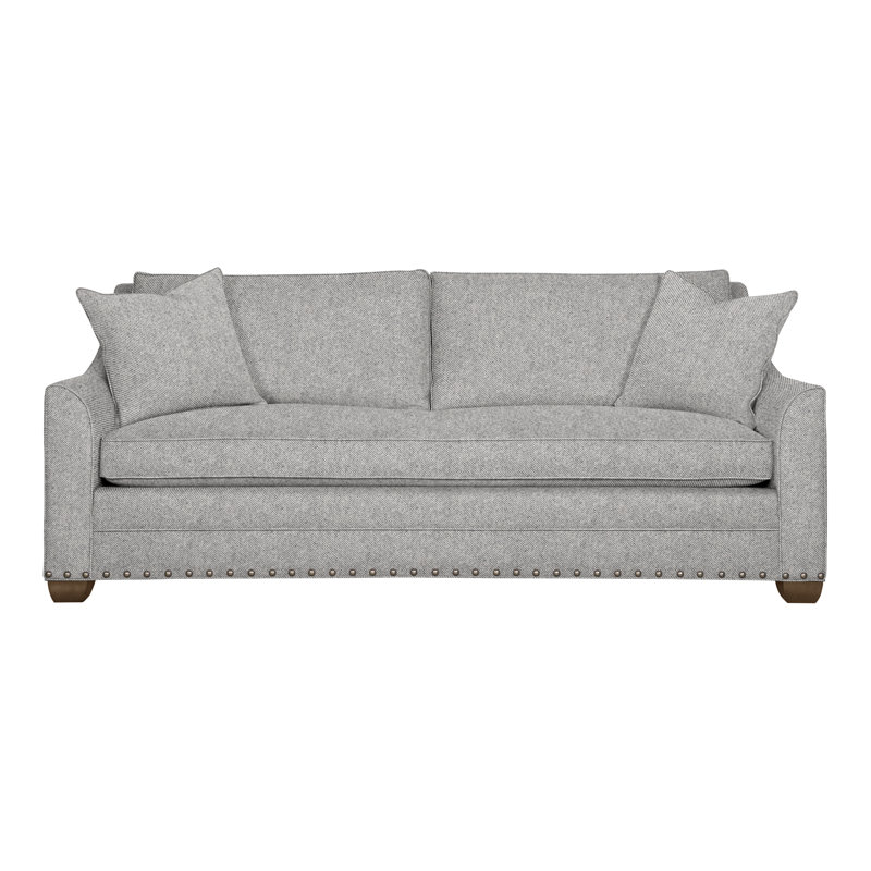 Nicholas Sofa, Havana, Yes, Perigold Aspen Flannel Lt Gray