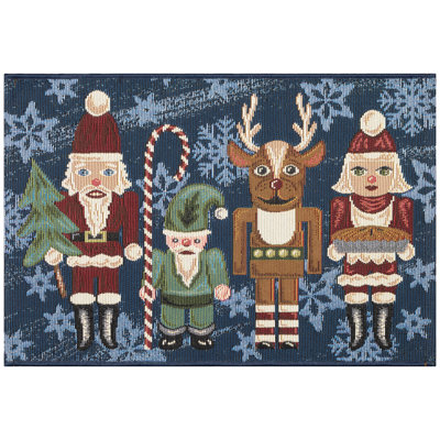 Giuliette Synthetic Non-Skid Kitchen Mat