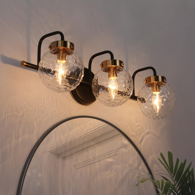 Harlow Dimmable Vanity Light, Gold, 3