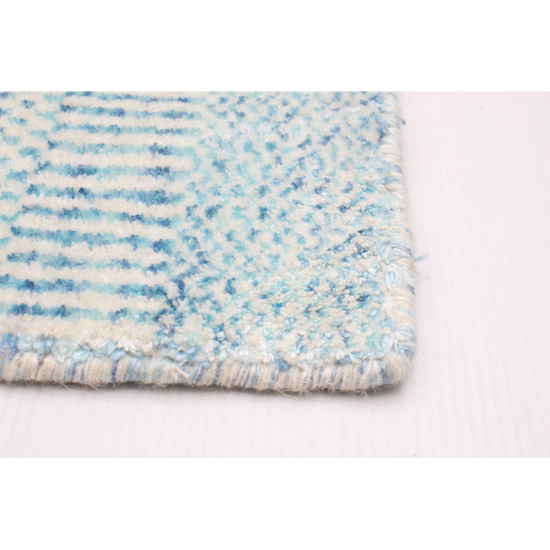 Tapis bleu pâle 8 pi 2 po x 10 pi 1 po Liev One-of-a-Kind