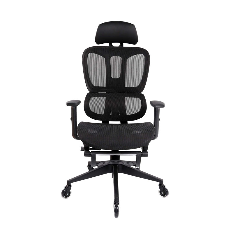 Fauteuil de jeu en filet Sport AIRFLEX2.0, Noir, Noir