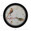 Zodiac Pisces Vegan Leather Round Pebble Placemat-1185039448