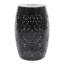 Table d'appoint SOLAR, couleur noire-1999757843