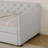 Twin Size Upholstery Daybed With Twin Size Pop-Up Trundle And USB Charging Design-908227286