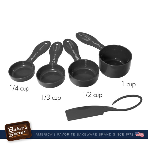 Baker's Secret 5 Piece Measuring Cups, FOOD PREP