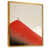Toile avec cadre flottant or