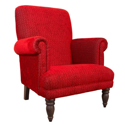 Clarita Upholstered Wingback Chair