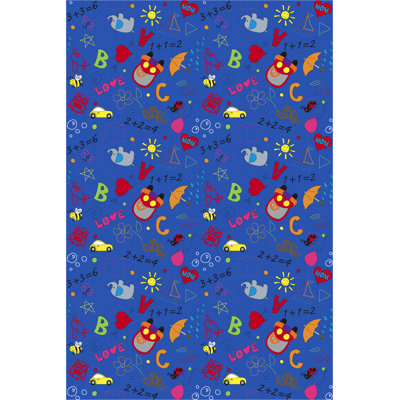 Tapis multicolore KidCarpet.com Playtime Doodle