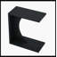 C-Shaped End Table, Sofa Side Table Couch Table