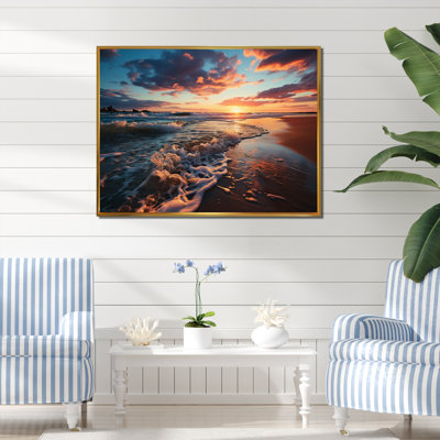 Coucher de soleil à l'horizon II