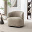 Fauteuil demi-tonneau pivotant de 32 po Tybias-715536407