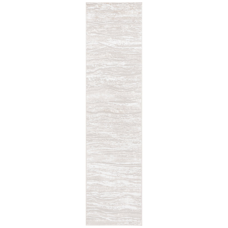 Earby Performance Abstract Rug, Runner 2' x 8'