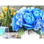 Agencements de fleurs mélangées artificielles en vase-1524966875